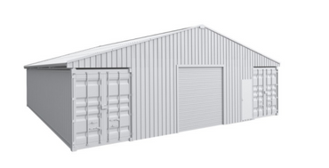 CAEL MC404006P Container Roof Kit with Front & Back Walls