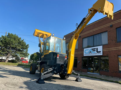 Mini Backhoe Loader Mini Front End Wheel Loader 1.5T