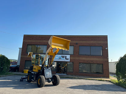 Mini Backhoe Loader Mini Front End Wheel Loader 1.5T