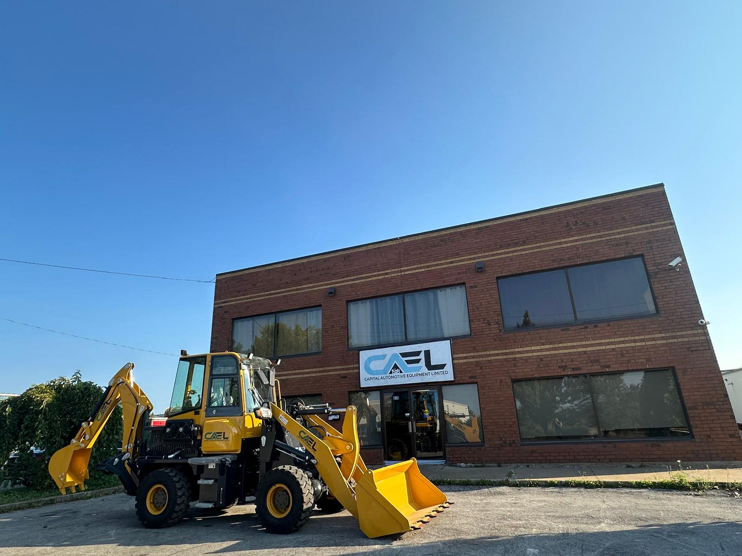 Mini Backhoe Loader Mini Front End Wheel Loader 1.5T