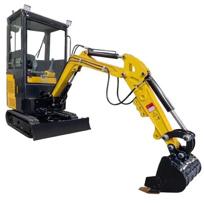 Mini Excavator 1.5 Ton with Kubota engine, Cab (EX15KB-C)