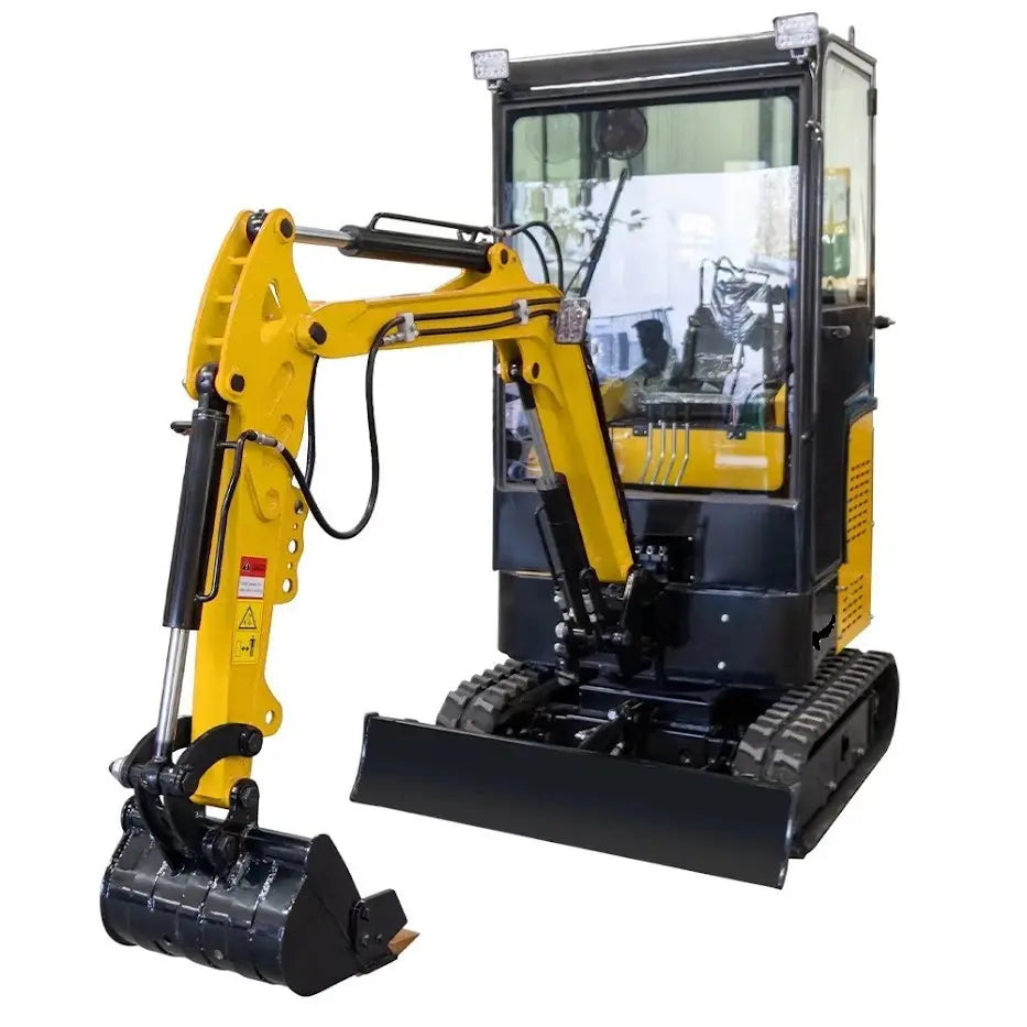 Mini Excavator 1.5 Ton with Kubota engine, Cab (EX15KB-C)