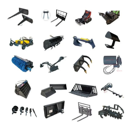 Mini Skid Steer Attachments (13.5HP with B&S Engine)