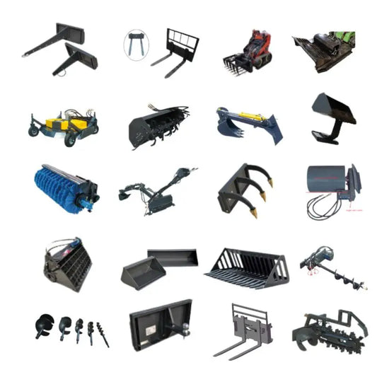 Mini Skid Steer Attachments (13.5HP with B&S Engine)