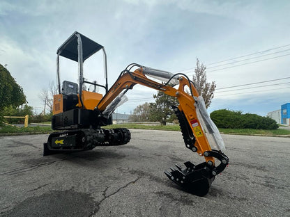 Mini Excavator 1T with Briggs & Stratton engine (EX1BS)