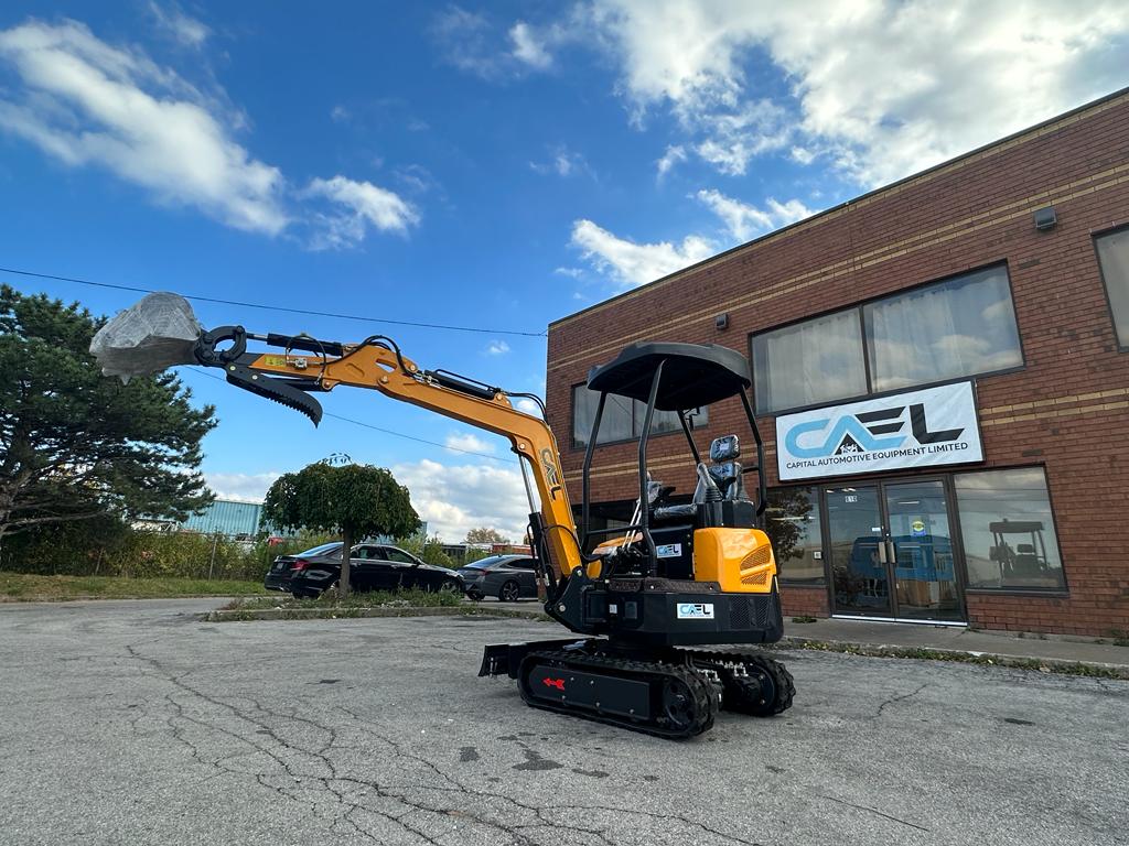 Mini Excavator 2T With Kubota/Yanmar Engine Hydraulic Thumb & Swing Boom (EX20KB-Y)
