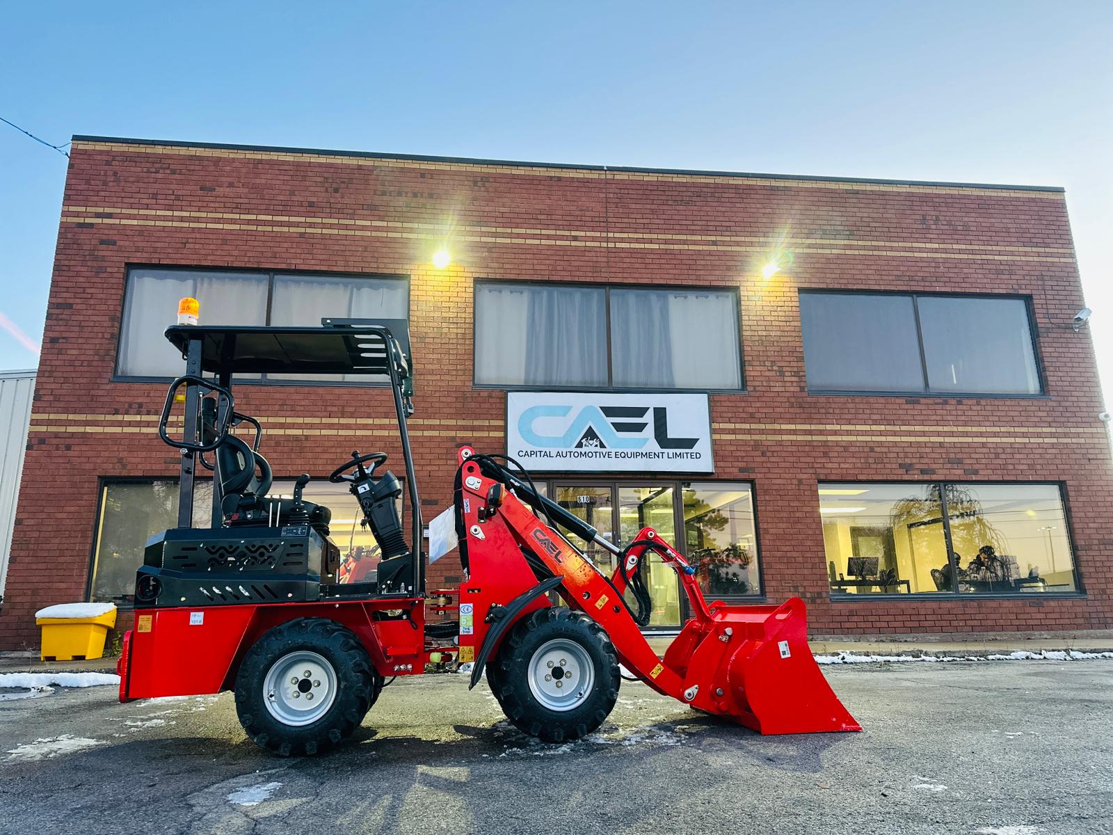 CAEL 906 mini wheel loader with 25 HP Kubota engine