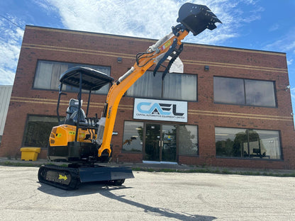 Mini excavator 1.8 Ton with Kubota/Yanmar Engine, Hydraulic Thumb & Swing Boom (EX18KB)