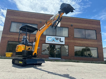 Mini excavator 1.8 Ton with Kubota/Yanmar Engine, Hydraulic Thumb & Swing Boom (EX18KB)