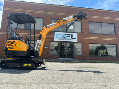 Mini excavator 1.8 Ton with Kubota/Yanmar Engine, Hydraulic Thumb & Swing Boom (EX18KB)