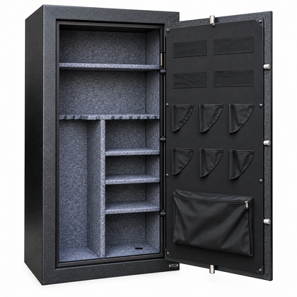 CAEL Heavy-Duty 28-Gun Fireproof Steel Safe Cabinet – T592820