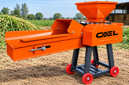 CAEL 9ZT-019C Chaff Cutter with Feed Hopper & Conveyor
