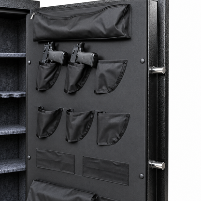 CAEL Heavy-Duty 40-Gun Fireproof Steel Safe Cabinet (T594022)