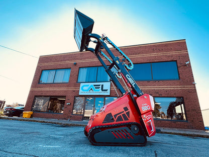 CAEL 680S Skid Steer With Kubota Engine Telescopic Boom