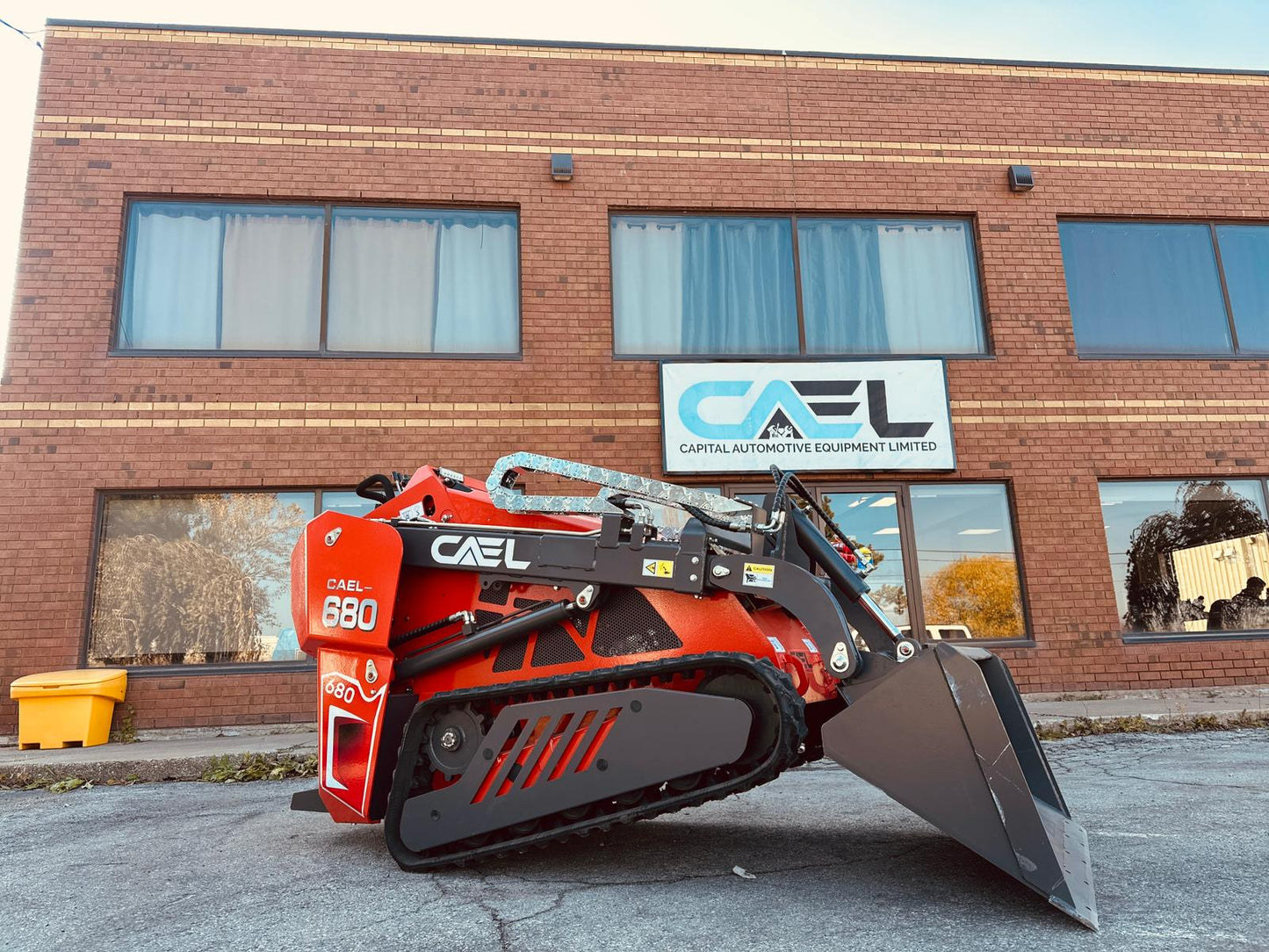 CAEL 680S Skid Steer With Kubota Engine Telescopic Boom