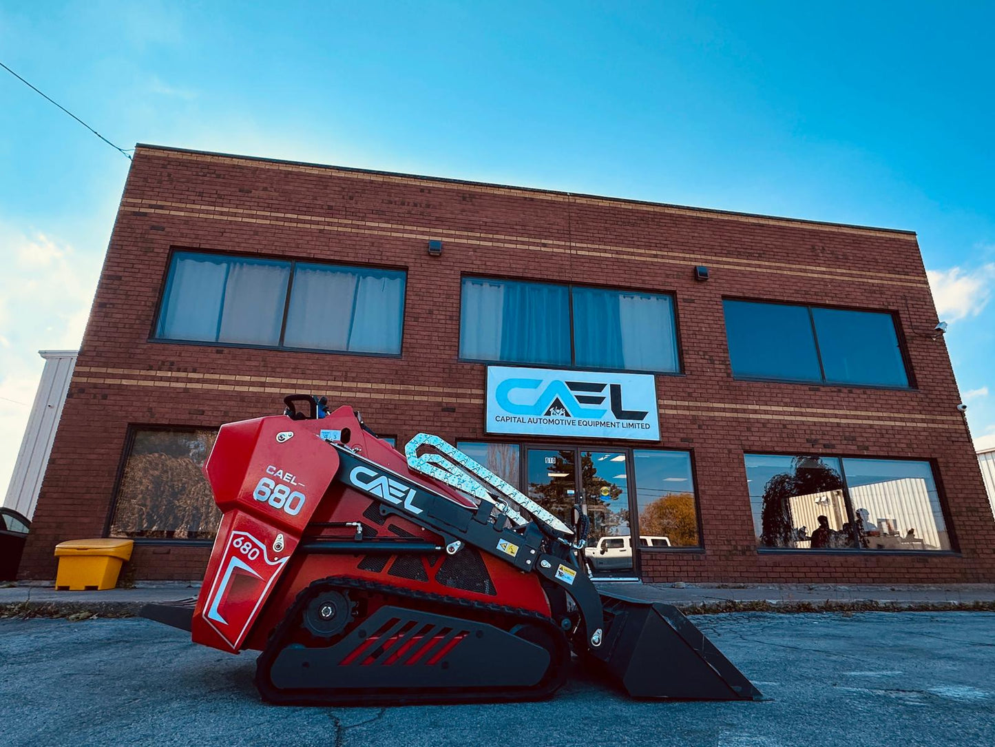 CAEL 680S Skid Steer With Kubota Engine Telescopic Boom
