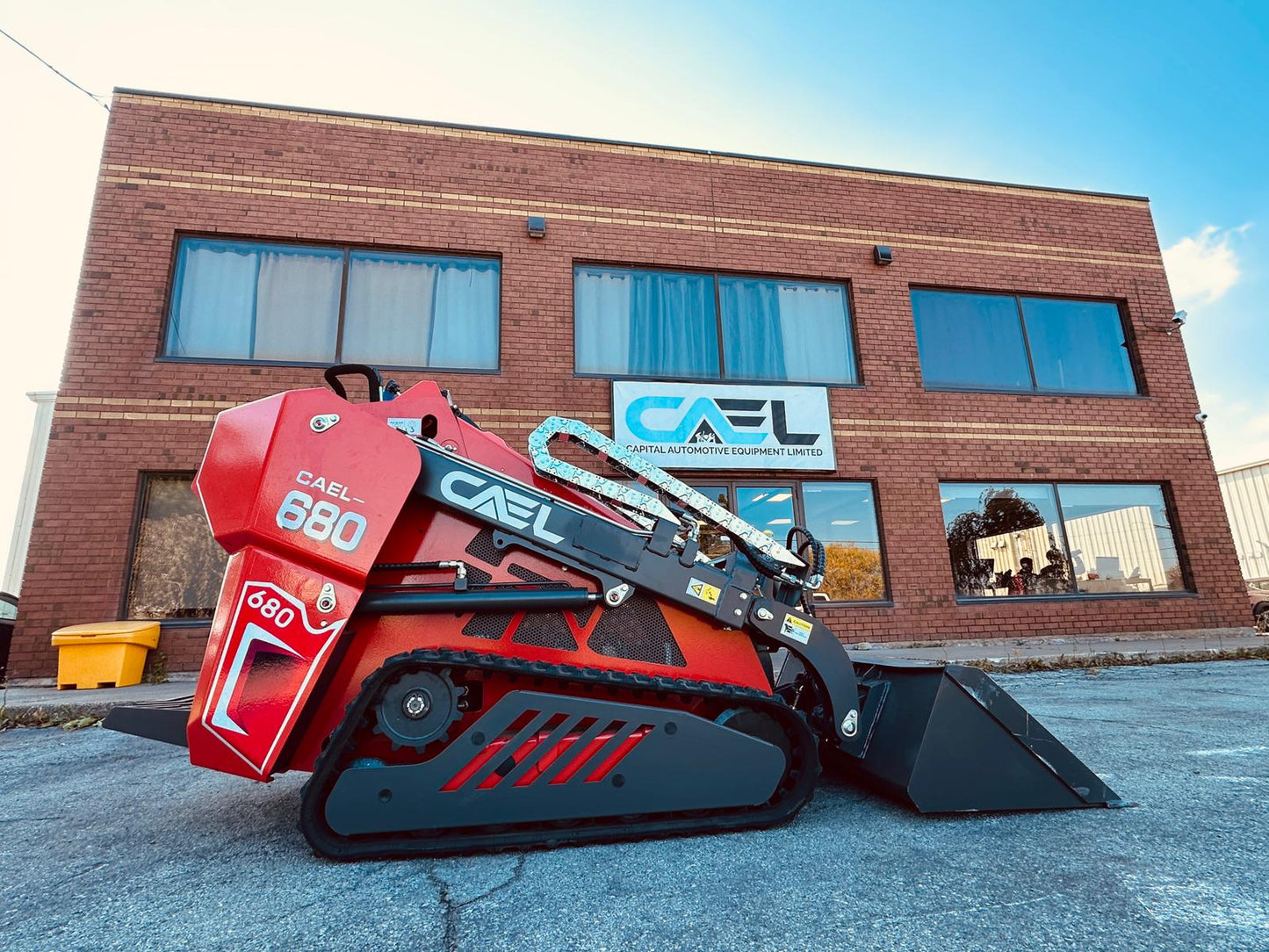 CAEL 680S Skid Steer With Kubota Engine Telescopic Boom