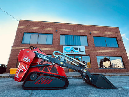 CAEL 680S Skid Steer With Kubota Engine Telescopic Boom