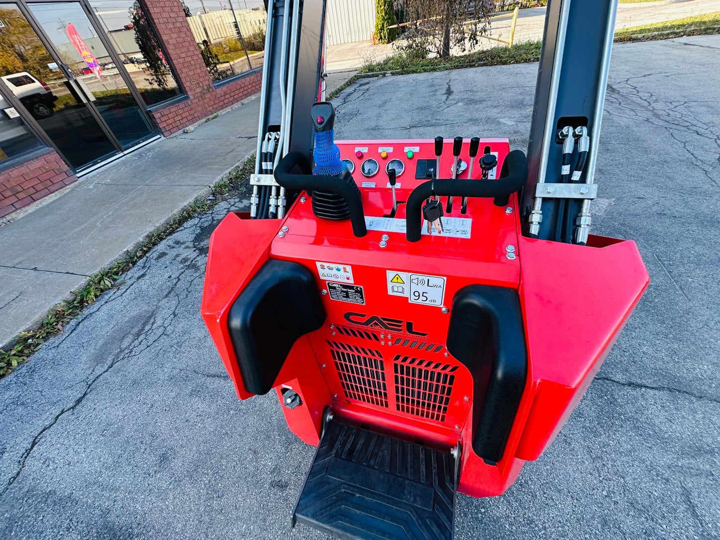 CAEL 680S Skid Steer With Kubota Engine Telescopic Boom