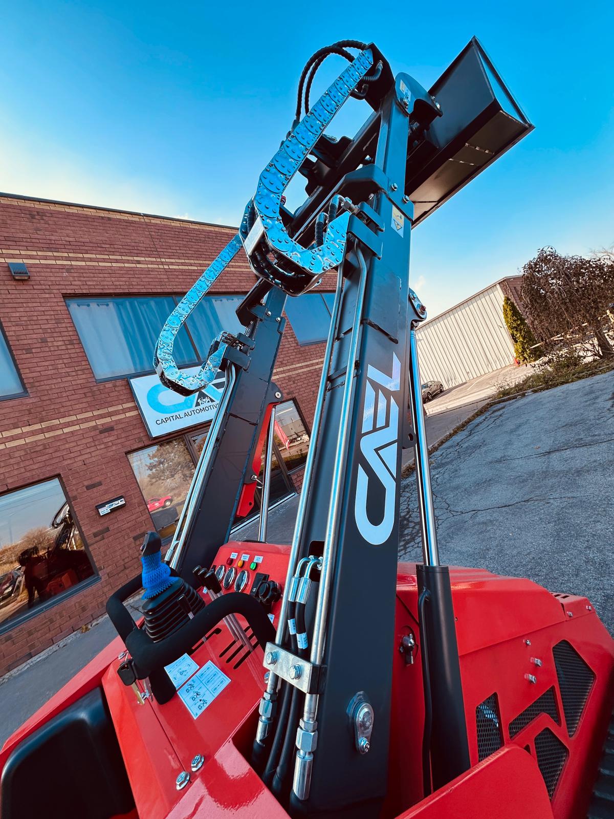 CAEL 680S Skid Steer With Kubota Engine Telescopic Boom