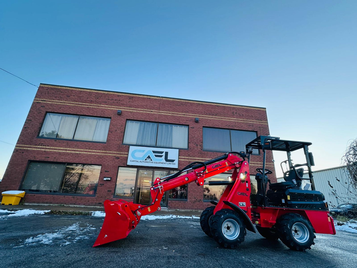 Mini Wheel Loader with Kubota engine Telescopic Boom CAEL906