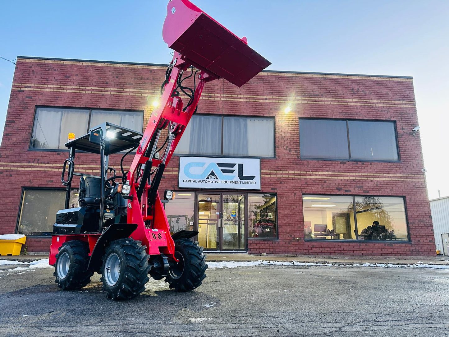Mini Wheel Loader with Kubota engine CAEL906