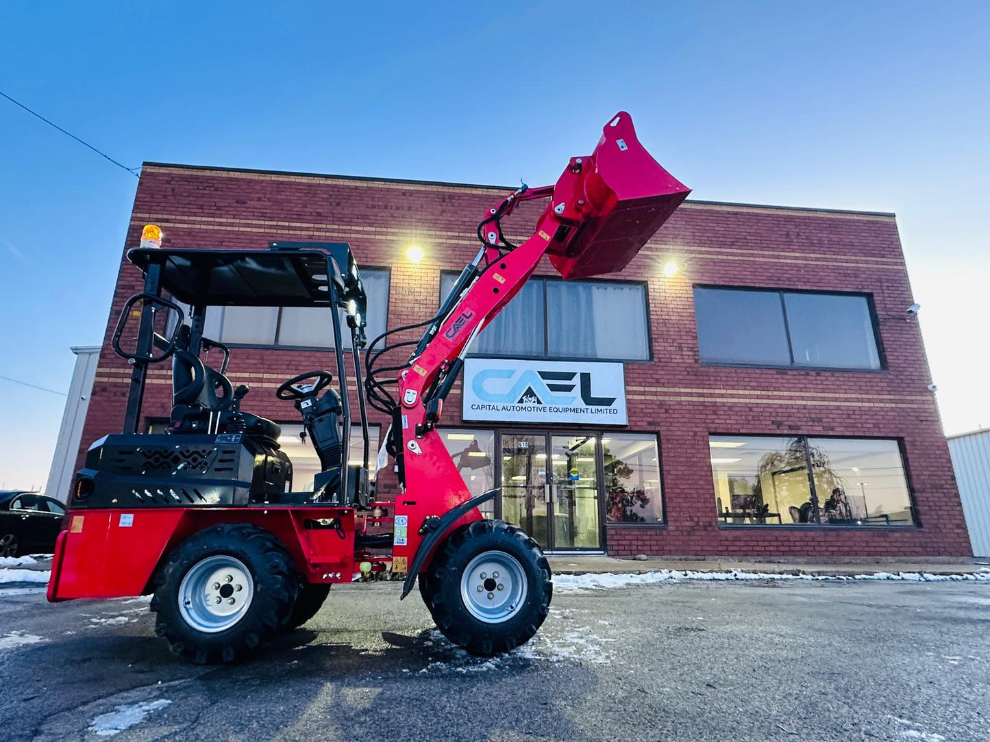 Mini Wheel Loader with Kubota engine CAEL906
