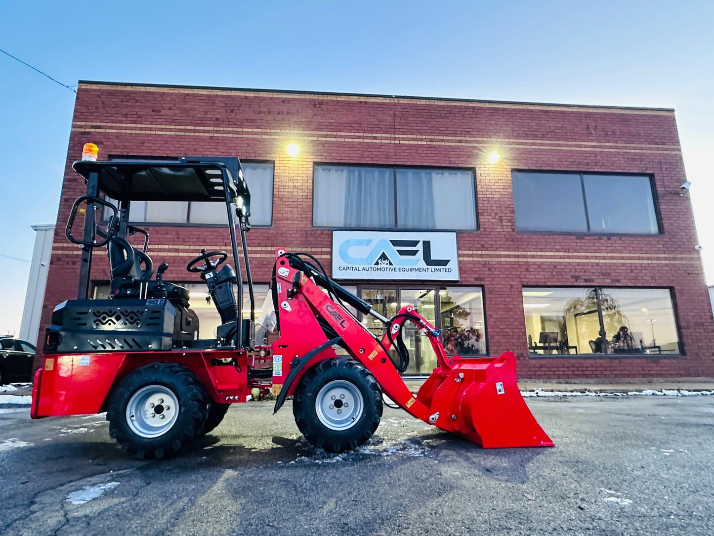 Mini Wheel Loader with Kubota engine CAEL906