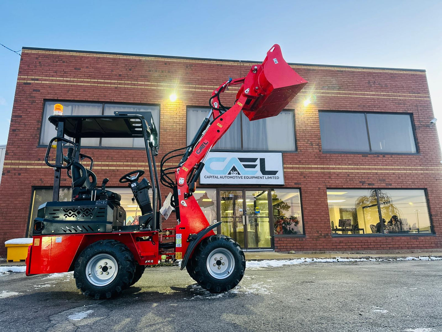 Mini Wheel Loader with Kubota engine CAEL906