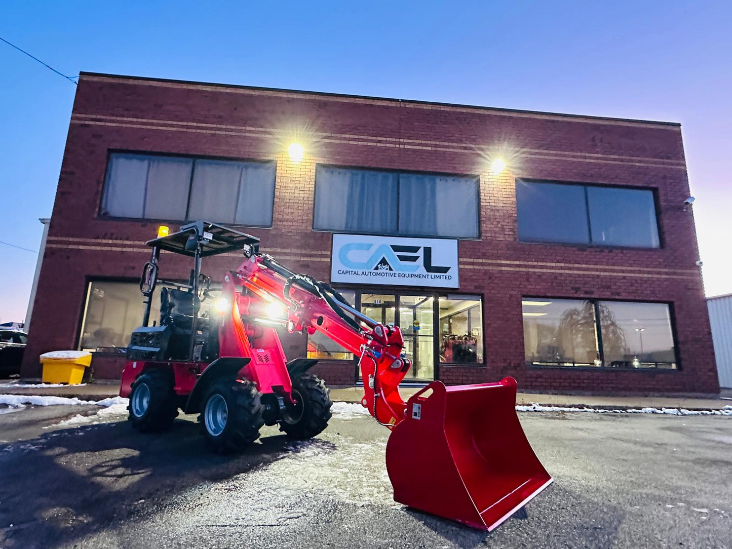 Mini Wheel Loader with Kubota engine Telescopic Boom CAEL906