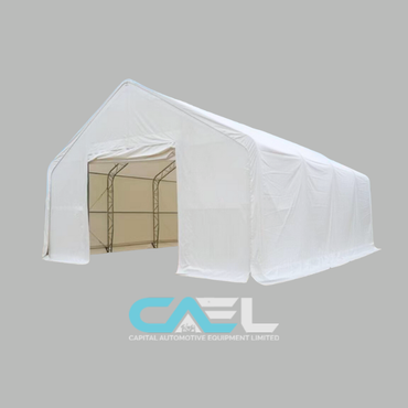 Ferme double en forme de pointe 50′ 150′ Longueur Largeur 23′ Hauteur