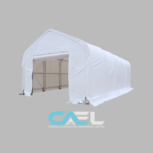 Peak Shape Double Truss 20′ Wide 16′ Height 40′ Length
