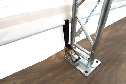 Peak Shape Double Truss 30′ Wide 20′ Height 80′ Length