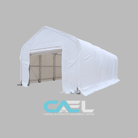 Peak Shape Double Truss 30′ Wide 20′ Height 80′ Length