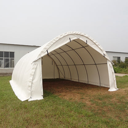 Dome shape single truss 20' wide 30' length 12' height