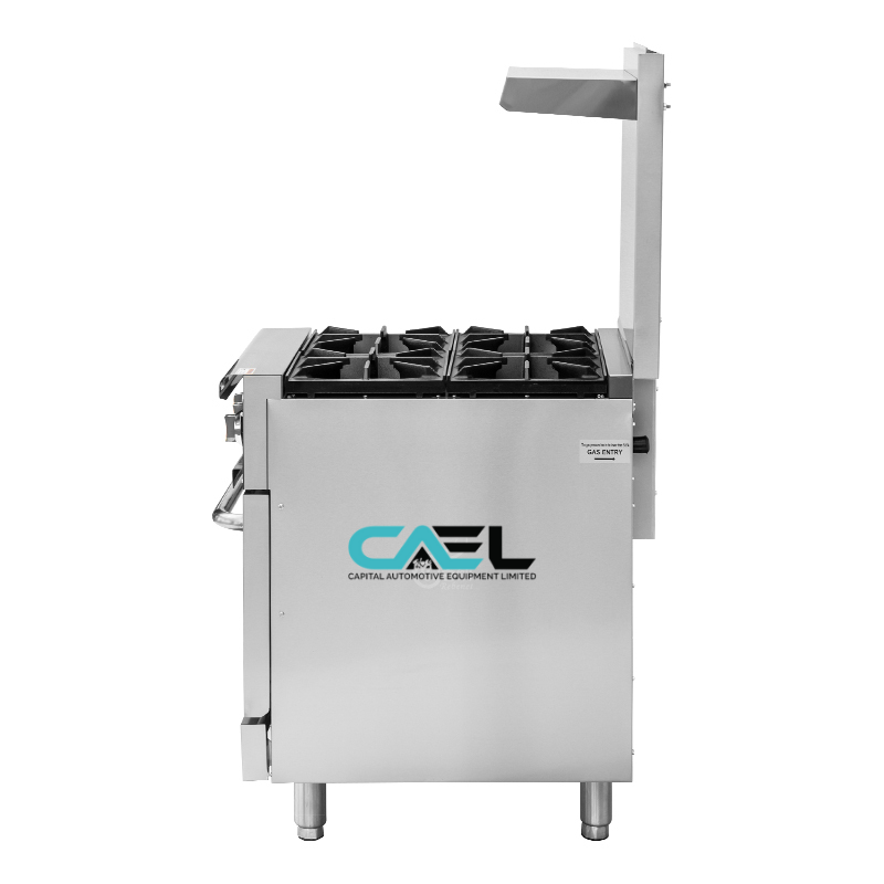 Commercial-Style Gas 4 Burner Range with Oven for Restaurant-151,000BTU (RGR24)