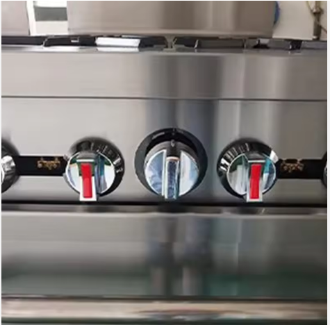 CAEL Gas Range 6 Burners with 24” Griddle & Ovens RGR60-G24