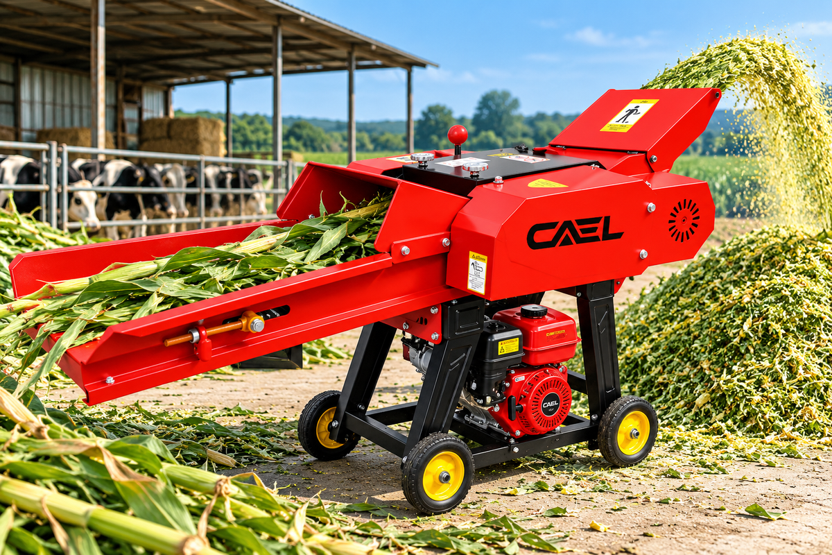 CAEL 9ZT-4.5B Automatic Feed Flat Spray Chaff Cutter