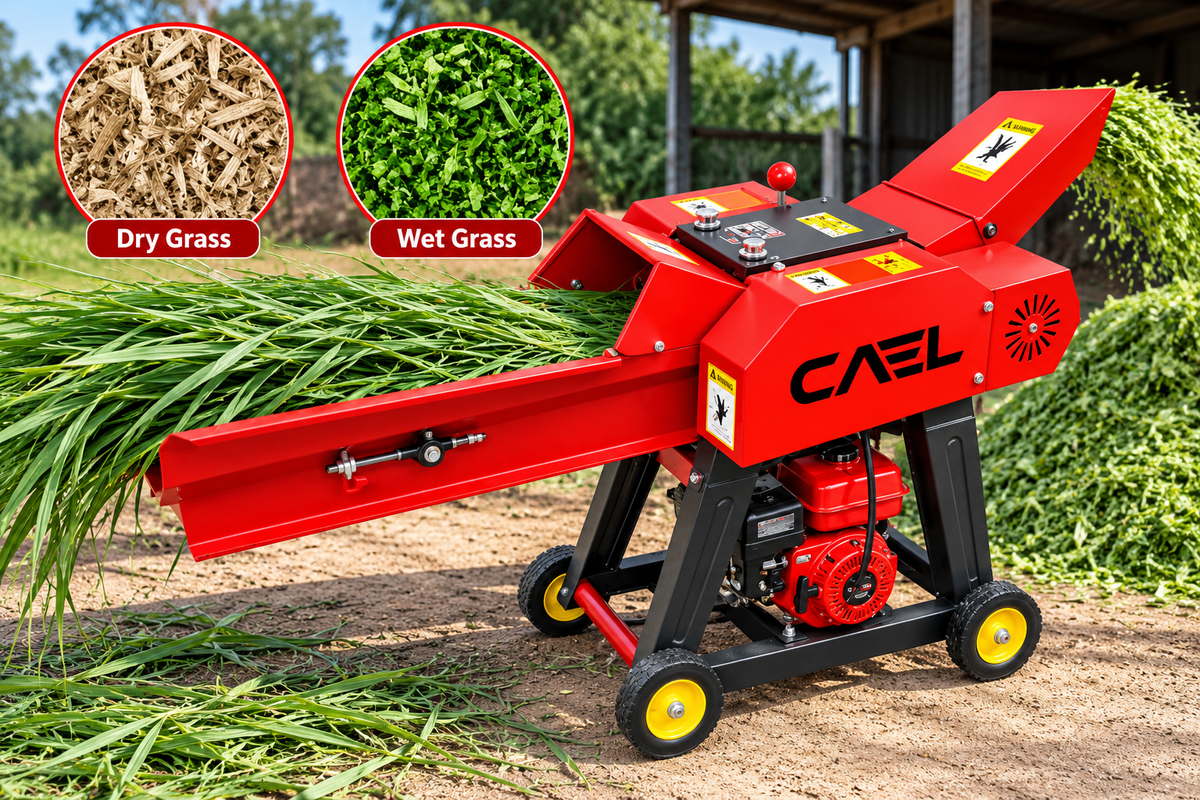 CAEL 9ZT-019E Chaff Cutter with Conveyor