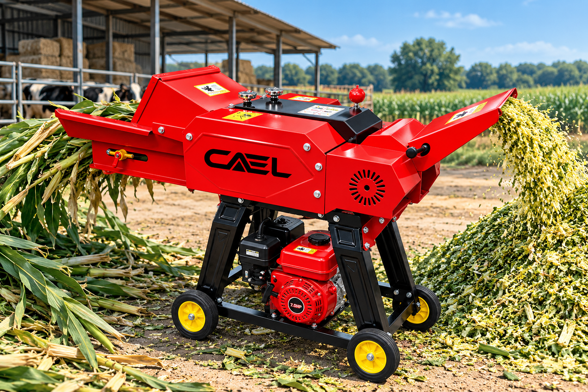 CAEL 9ZT-4.5B Automatic Feed Flat Spray Chaff Cutter