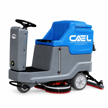 Ride-On Automatic Floor Scrubber