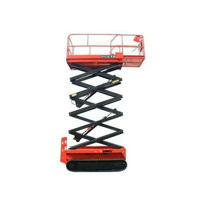 Rough Terrain Crawler Self-Propelled Scissor Lift /hydraulic electric track scissor lift -12m (39ft5)