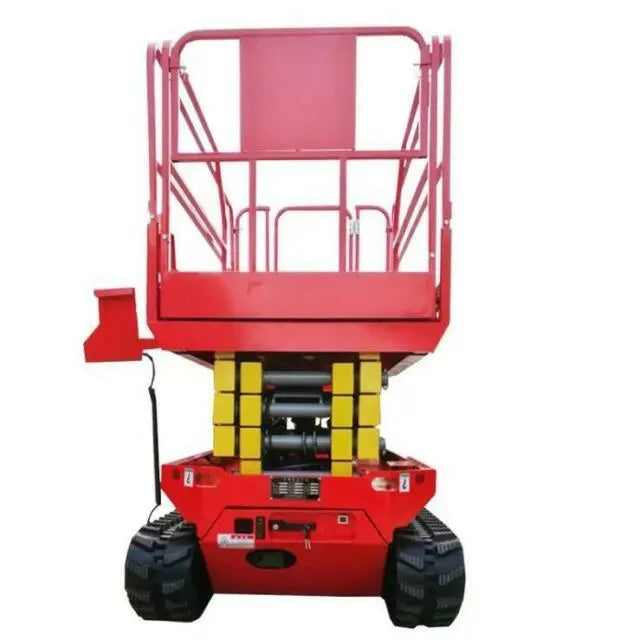 Rough Terrain Crawler Self-Propelled Scissor Lift /hydraulic electric track scissor lift -10m (33ft )