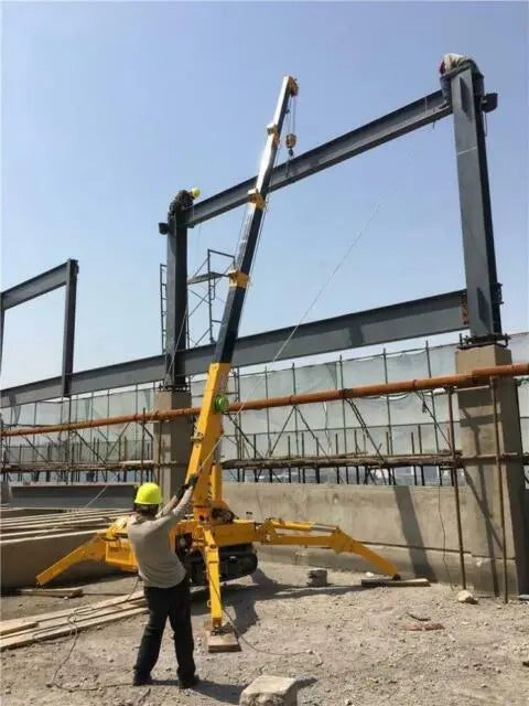 Rough Terrain Crawler Self-Propelled spider crane / spider boom lift 3T