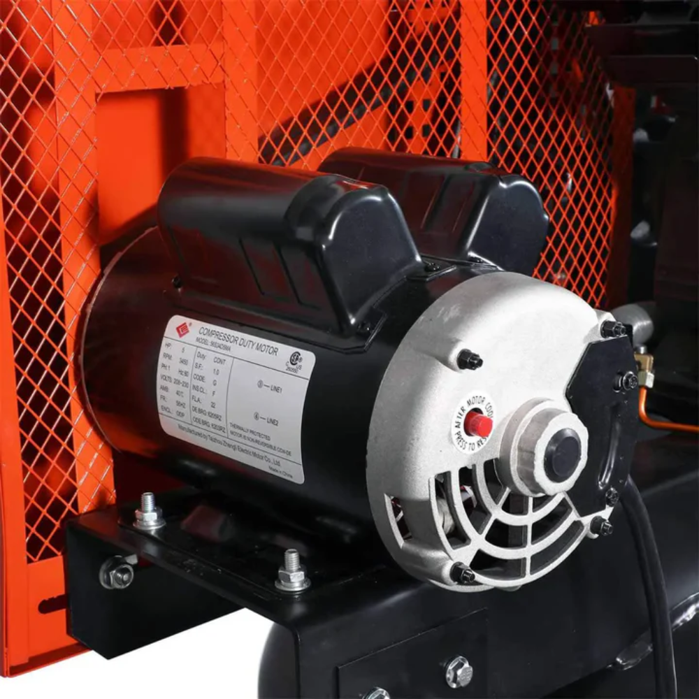 CAEL 5060G - 60 Gallon 5 HP Stationary Electric Air Compressor, 5 Min Fill Time, 230V Induction Motor, Single Stage
