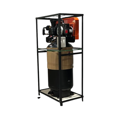 CAEL 7580G - 80 Gallon, 7.5 HP Stationary Electric Air Compressor, 6 Min Fill Time, 230V Induction Motor, 2 Stage