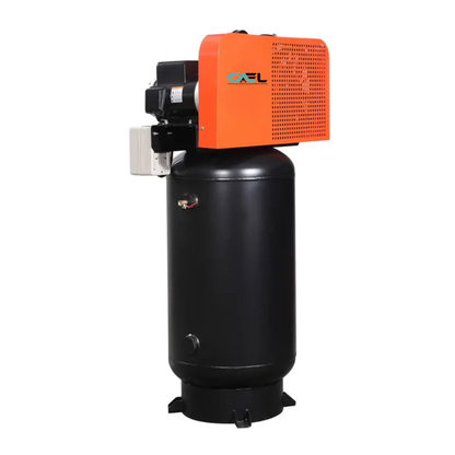 CAEL 7580G - 80 Gallon, 7.5 HP Stationary Electric Air Compressor, 6 Min Fill Time, 230V Induction Motor, 2 Stage