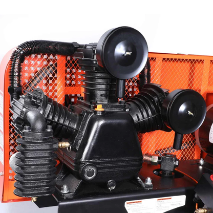 CAEL 7580G - 80 Gallon, 7.5 HP Stationary Electric Air Compressor, 6 Min Fill Time, 230V Induction Motor, 2 Stage