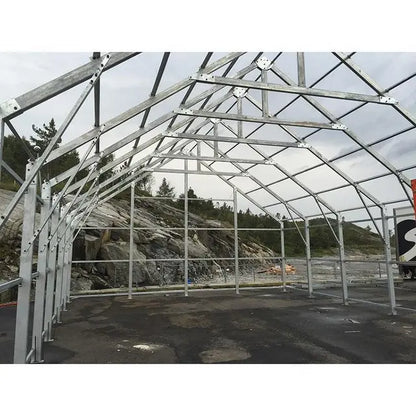 Steel Building Storage / Warehouse with electric overhead door 65′ X 33′ X 23′ (SBW-65)