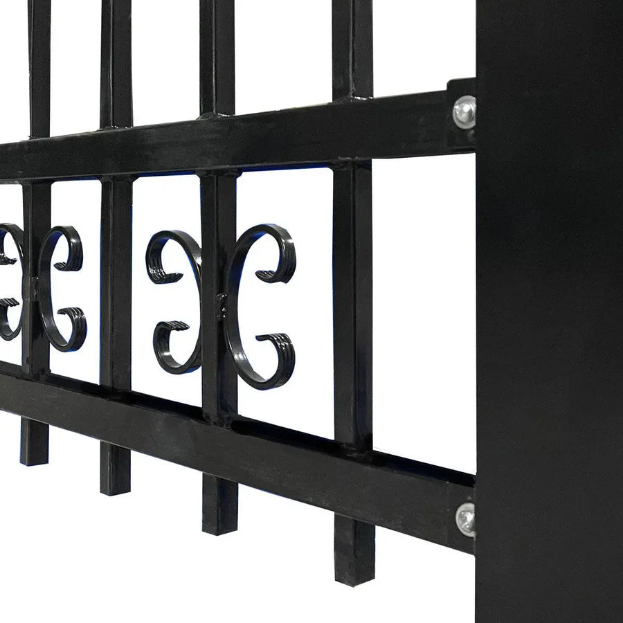 Driveway Steel Gate / Metal Garden Gate 20′ Wide